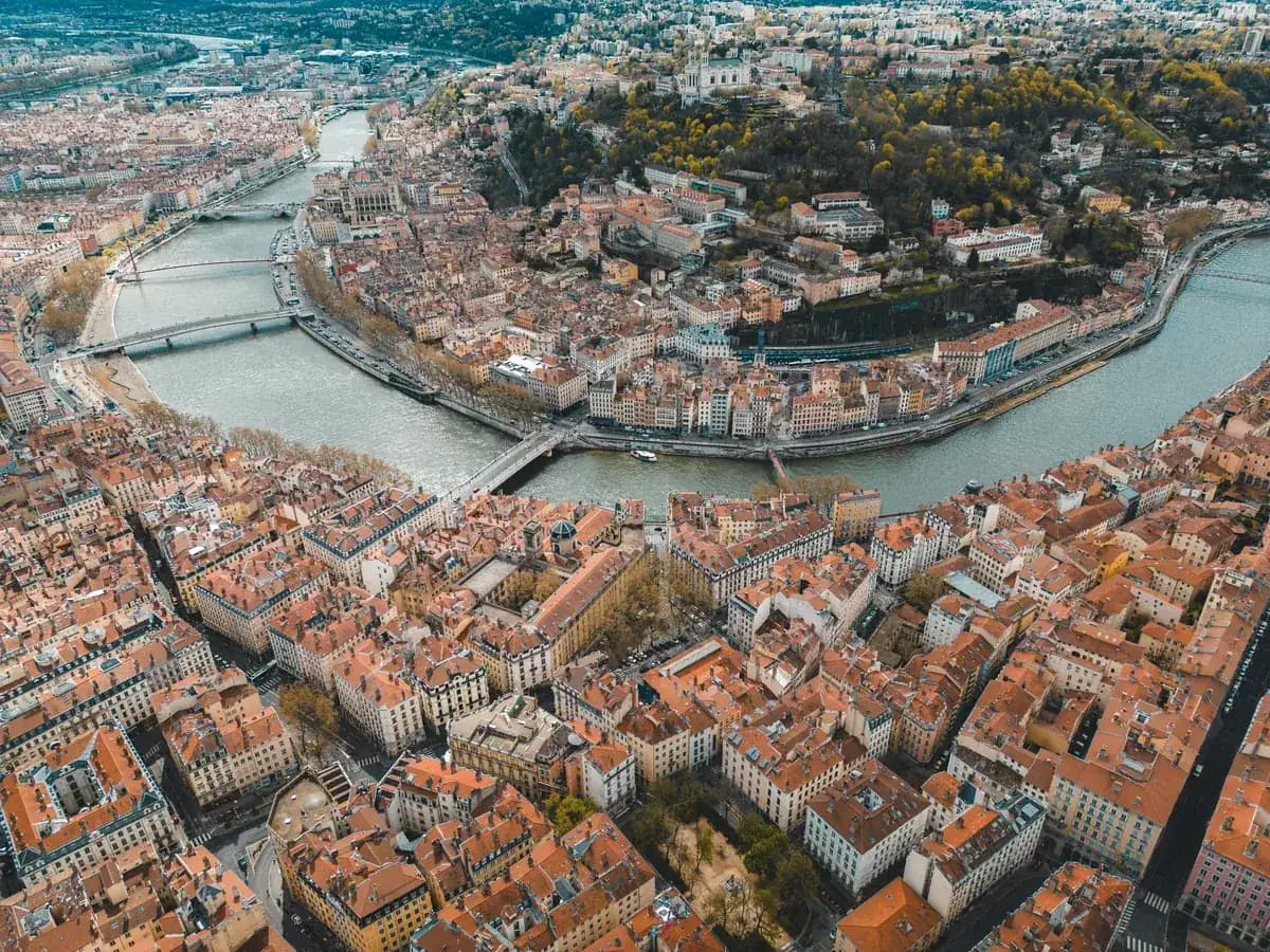 Vue de Lyon — cours d'arabe à Lyon
